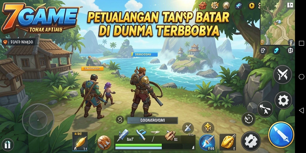 Gameplay menarik di dunia terbuka 7GAME.
