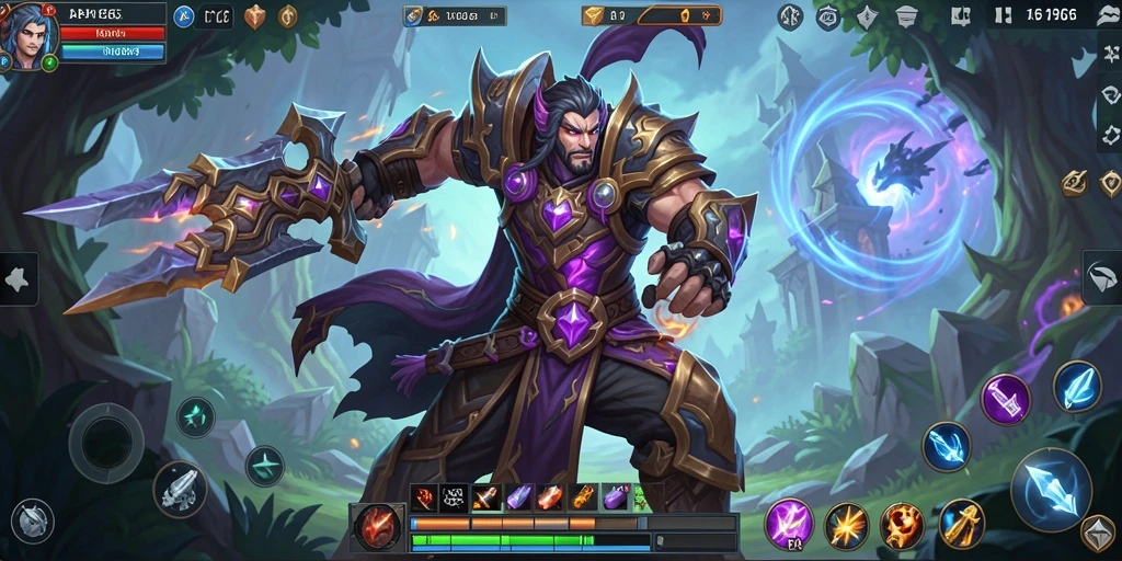 Tampilan menarik dari gameplay ARPG API66 yang mendebarkan.