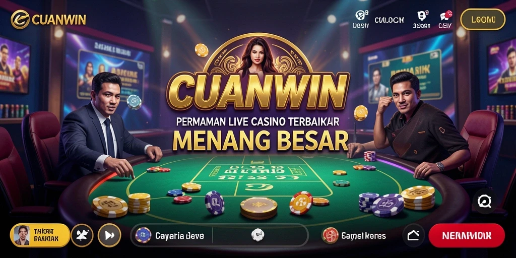 Tampilan gameplay seru pada aplikasi CUANWIN Live Casino.