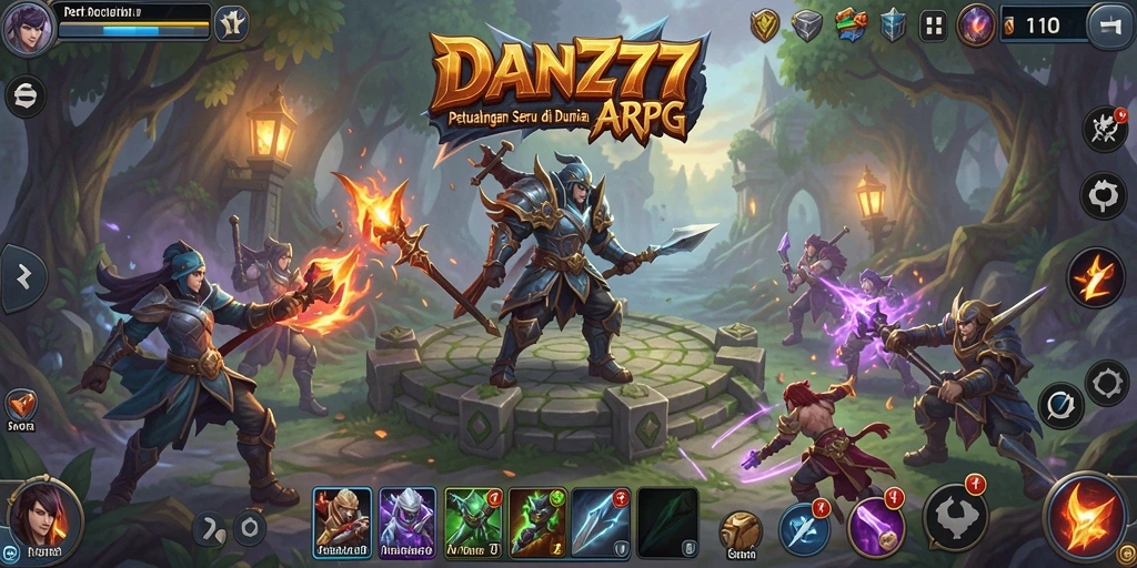 Tampilan gameplay DAN777 yang seru dan dinamis.