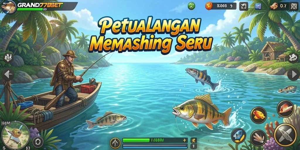 Tangkapan ikan yang menakjubkan di GRAND77BET.