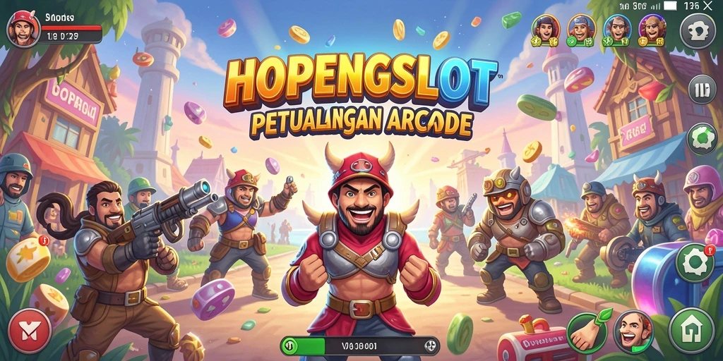 Tangkapan layar HOPENGSLOT menampilkan aksi seru dalam gameplay Arcade.