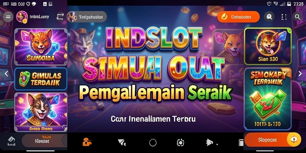 Screenshot gameplay INDSLOT yang menampilkan keseruan bermain slot.