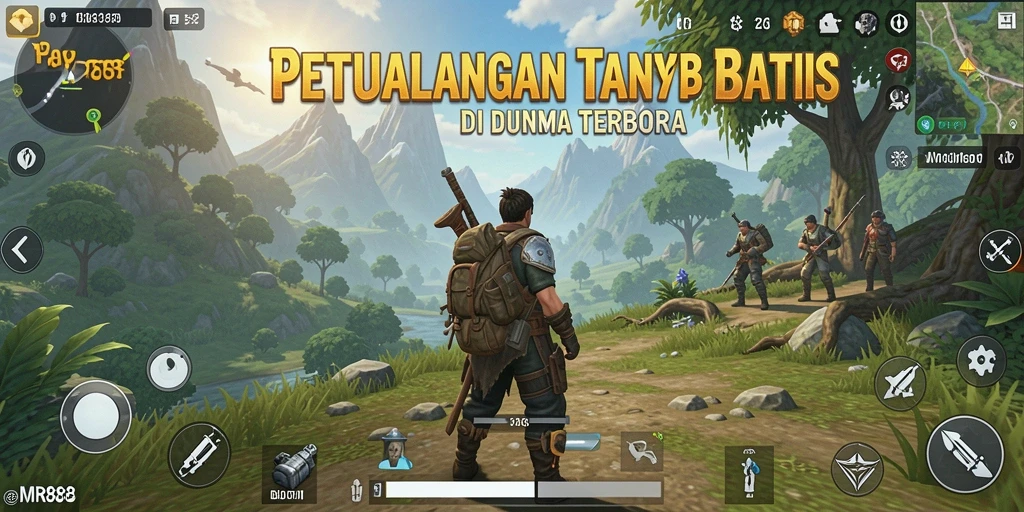 Tampilan menakjubkan dari gameplay Open World MR888.