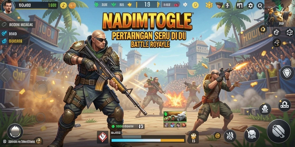 Gameplay seru di medan tempur NADIMTOGEL.